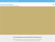 Tablet Screenshot of everything-filipino.com